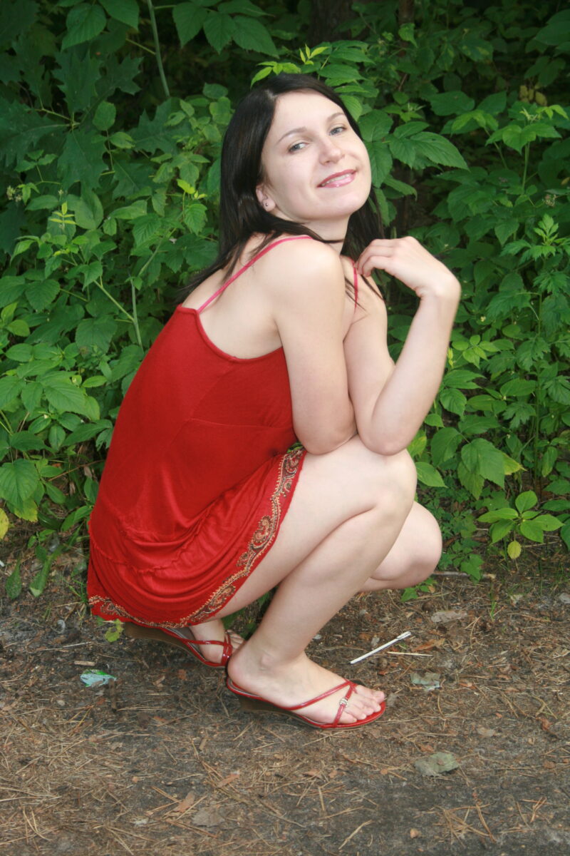 Kandy Naked in the Woods