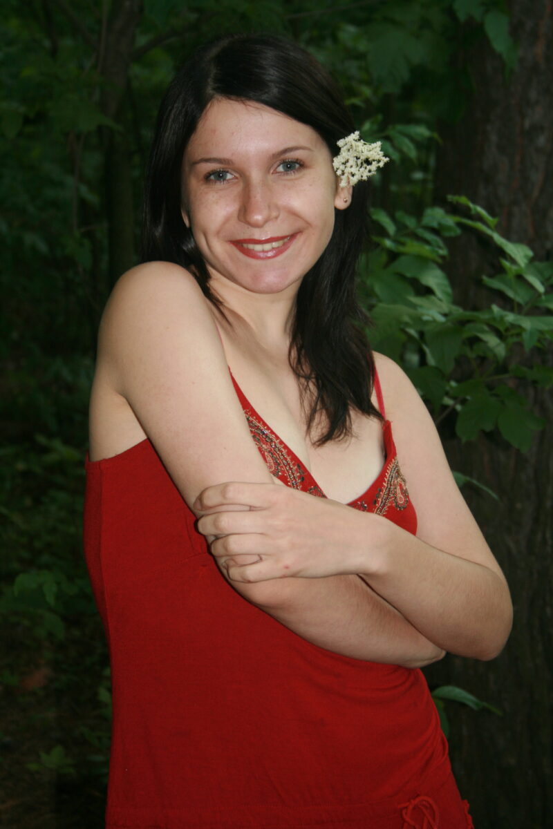 Kandy Naked in the Woods