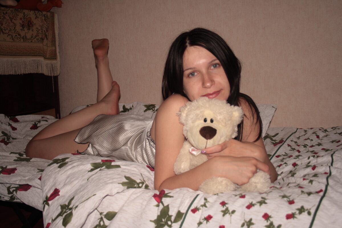 Kandy in her Sexy Nightdress