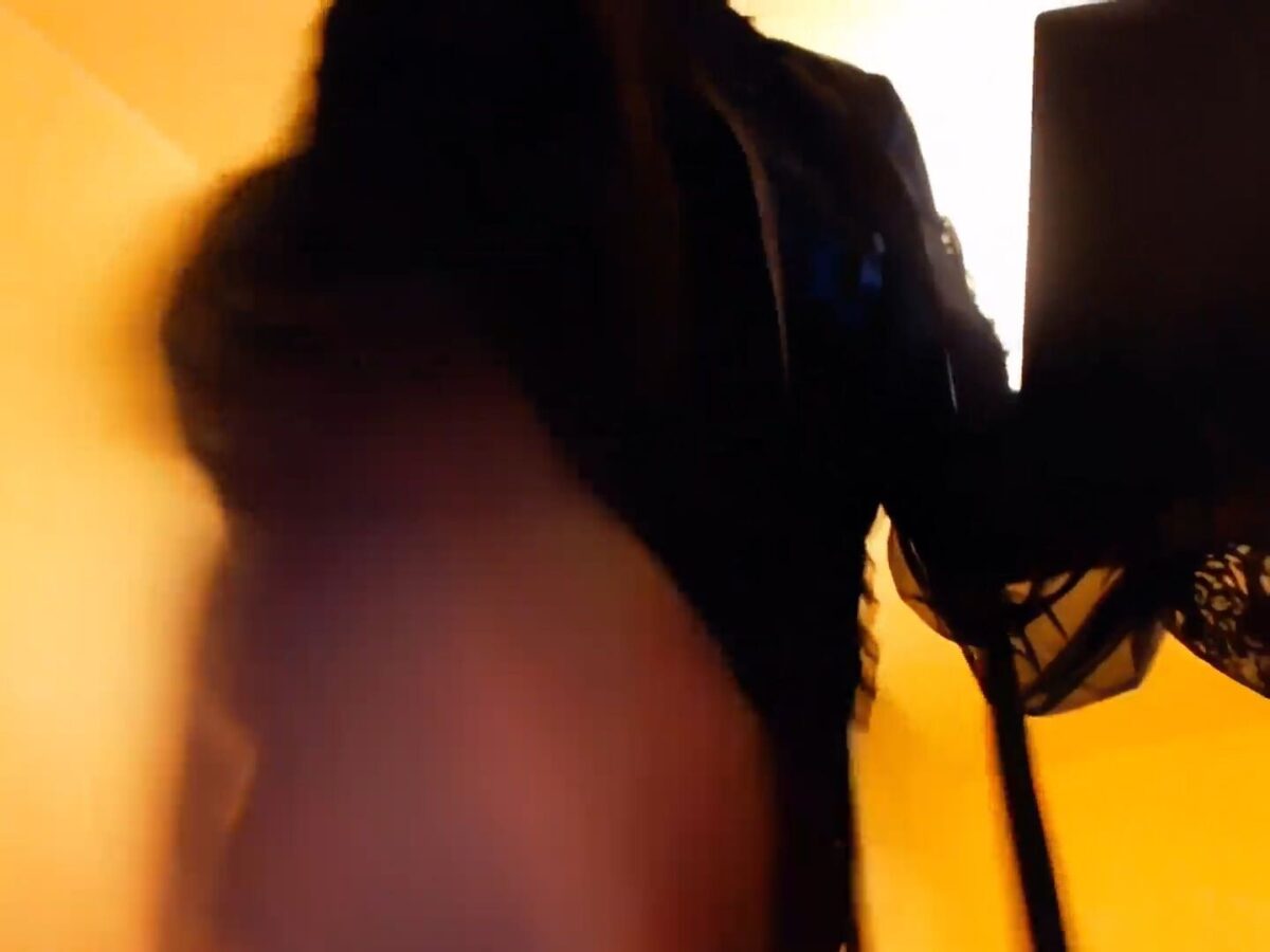 Lina Naked on her Balcony